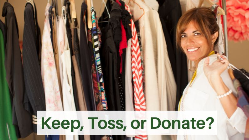 Keep, Toss, or Donate?